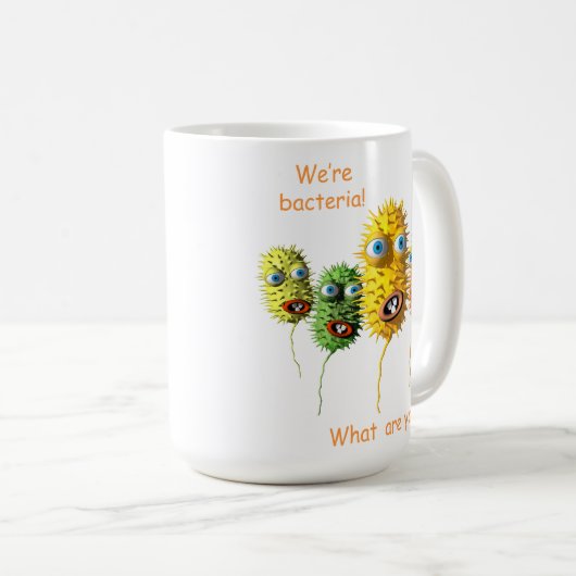 Funny Bacteria mok (Voorkant rechts)