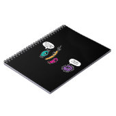 Funny Bacteria Pun Biology Science Bioloog Notitieboek (Linkerzijde)