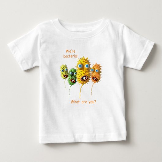 Funny bacteria t-shirt (Voorkant)