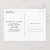 Funny Bad Dance Moves Wedding Save the Date Aankondigingskaart (Achterkant)