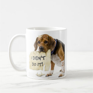 Funny Bad Dog In The Dog House Coffee Cup Mok