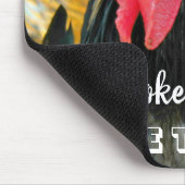 Funny Bad Hair Chicken Photo Meme Muismat (Hoek)