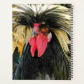 Funny Bad Hair Chicken Photo Meme Planner (Achterkant)