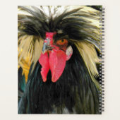 Funny Bad Hair Day Chicken Meme Planner (Achterkant)