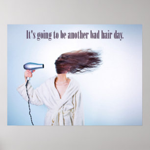 Funny Bad Hair Day poster