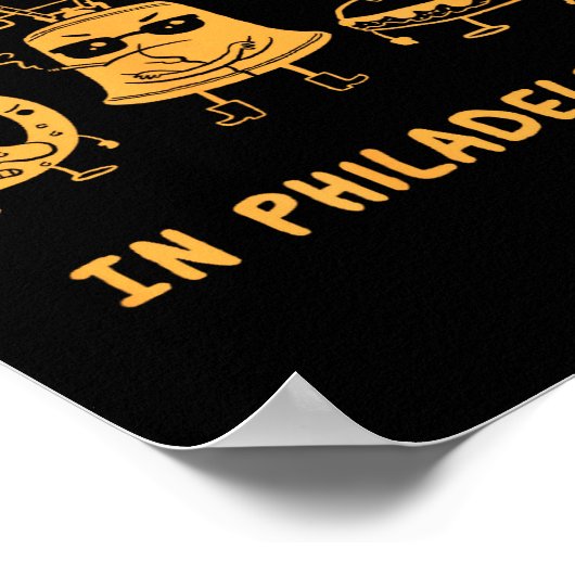 Funny Bad Things Happen In Philadelphia Novelty Ph Poster (Hoek)