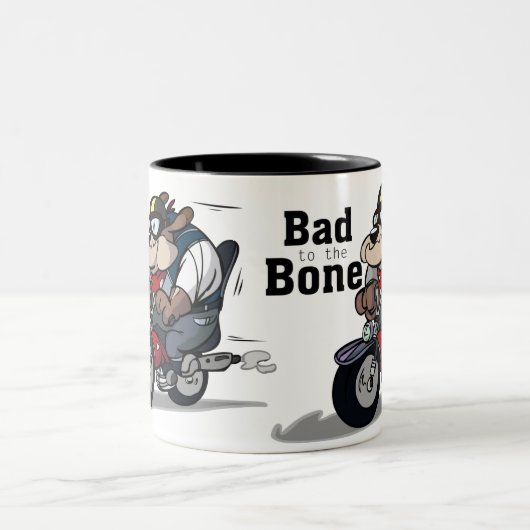 Funny Bad to Bone Mok (Center)