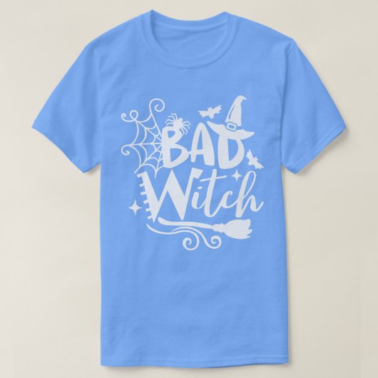 Funny Bad Witch Halloween 3580358 T-shirt (Design voorkant)