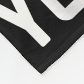 Funny Badminton Player You Blink, You Miss Fleece Deken (Hoek)