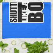 Funny Badminton Shuttlecock Theedoek (Gevouwen)