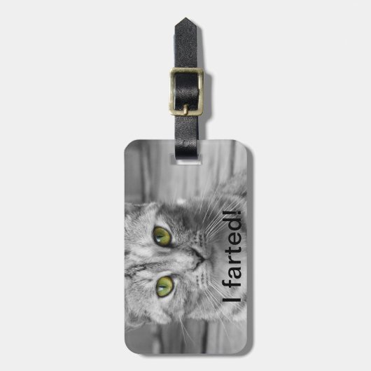 Funny bagagelabel (Voorkant verticaal)