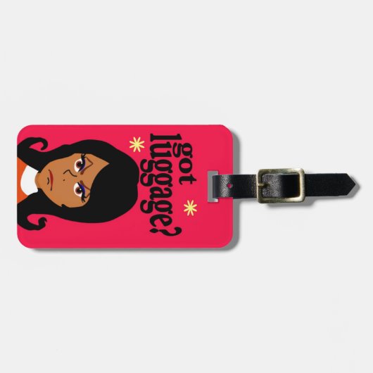 Funny Bagagelabel (Voorkant horizontaal)