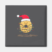 Funny Bagel Christmas Graphics Lights Lover  Magneet (Voorkant)