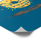 Funny Bagel Christmas Graphics Lights Lover  Poster (Hoek)