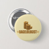 Funny Bagel Ronde Button 5,7 Cm (Voorkant /achterkant)