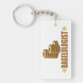 Funny Bagel Sleutelhanger (Voorkant)
