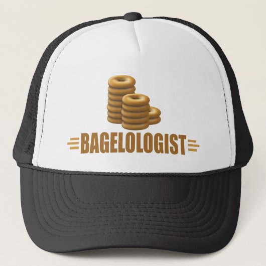 Funny Bagel Trucker Pet (Voorkant)