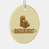Funny Bagels Keramisch Ornament (Rechts)