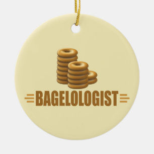 Funny Bagels Keramisch Ornament