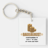 Funny Bagels Sleutelhanger (voorkant)