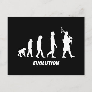 Funny bagpipes briefkaart