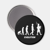 Funny bagpipes magneet (Voorkant / Achterkant)