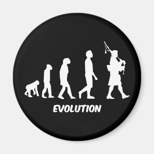 Funny bagpipes magneet