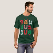 Funny Bah Humbug Holiday T-shirt (Voorkant volledig)