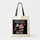 Funny Bake, alleen een meisje dat van me houdt Tote Bag (Voorkant)