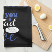 Funny Baker Pun... alles wat je weet is liefdesspe Theedoek (Quarter Fold)