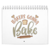 Funny Bakers Gonna Bake Funny Quote Kalender (Hoes)
