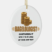 Funny Bakery Keramisch Ornament (Rechts)