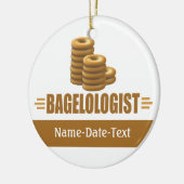 Funny Bakery Keramisch Ornament (Links)