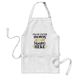 Funny Baking Apron Standaard Schort