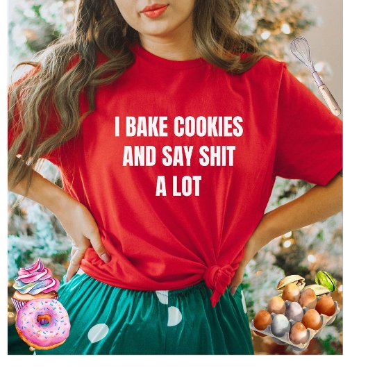 Funny Baking Cookie T-shirt