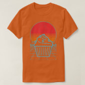 Funny Baking Cupcake Baker Cupcake Lover 80 90 R T-shirt (Design voorkant)