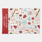 Funny Baking Gezegde Modern Kitchen Red Theedoek (Horizontaal)