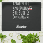 Funny Baking Gift For Him Teen Boys Men Baker Chef Theedoek (Gevouwen)