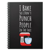 Funny Baking Gifts For Adults Humor Humorous Quote Notitieboek (Voorkant)