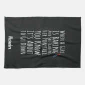 Funny Baking Gifts For Her Teen Girls Women Baker Theedoek (Horizontaal)