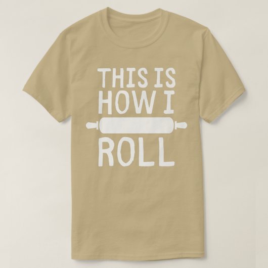 Funny Baking Lover 1675 T-shirt (Design voorkant)