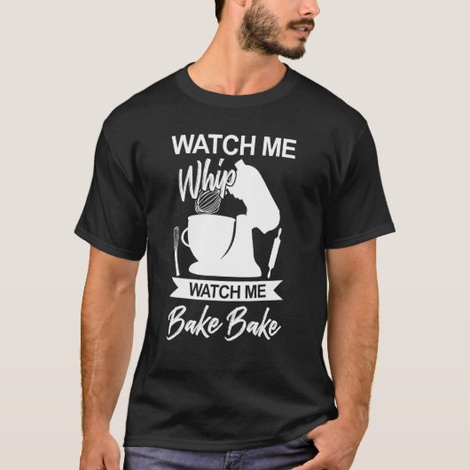 Funny Baking Lover T-shirt (Voorkant)