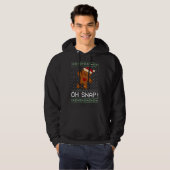 Funny Baking Oh Gingerbrood Snap Ugly kerst Gi Hoodie (Voorkant volledig)