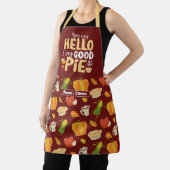 Funny Baking Pie Pun Thanksgiving Schort (Insitu)