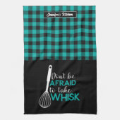 Funny Baking Pun Baker Neem Whisk Pset Patroon Theedoek (Verticaal)