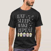 Funny Baking Quote Baker Bakery Pastry Shop Idee T-shirt (Voorkant)
