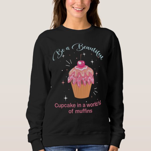 Funny Baking Quote Cupcake grappig idee Trui (Voorkant)
