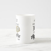 Funny baking quote porselein kop (Voorkant)