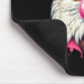 Funny Bald Eagle Cute Eagle With Nk Gles And Bubbl Muismat (Hoek)