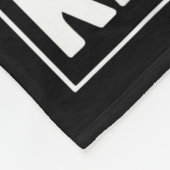 Funny Bald Man Art For Men Boys Bald Dad Bald Guy  Fleece Deken (Hoek)